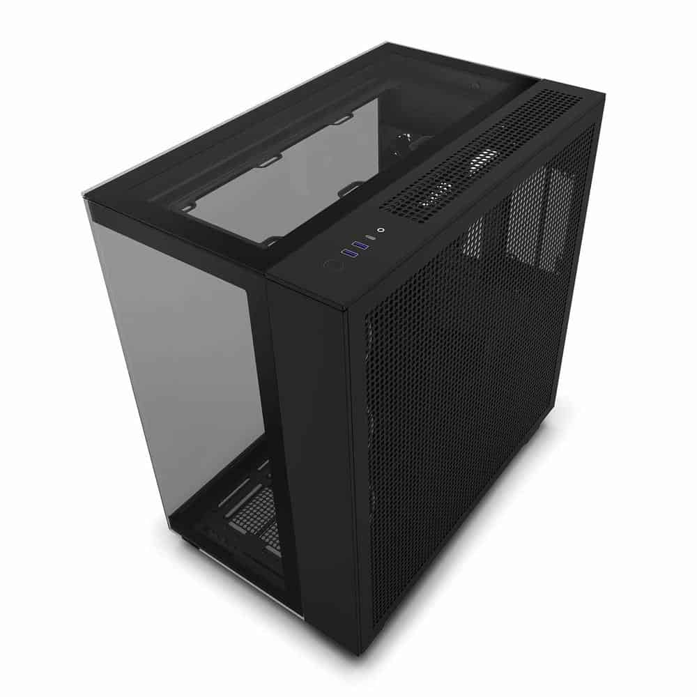 (image for) NZXT H9 Elite Black Mid Tower Tempered Glass PC Gaming Case